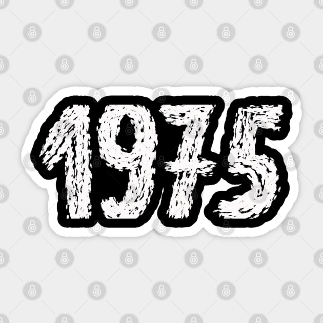 1975 Sticker by Sukipeki75